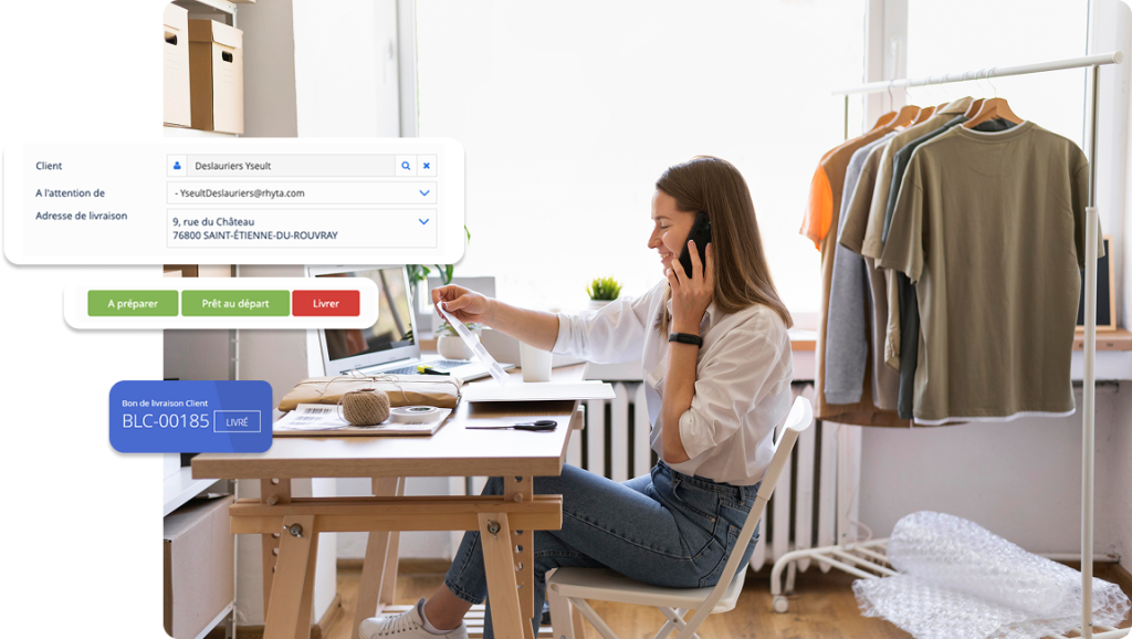 Suivi des commandes et livraison e-commerce au sein de votre ERP