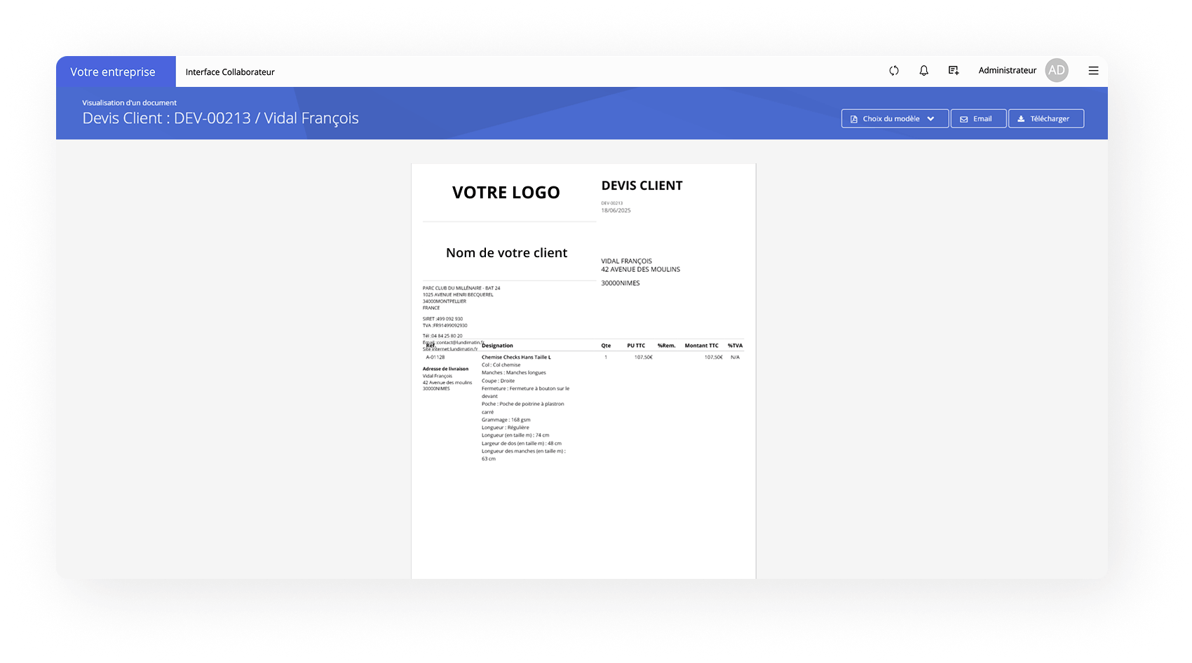 Maitrisez votre cycle de vente avec notre Logiciel de gestion commerciale