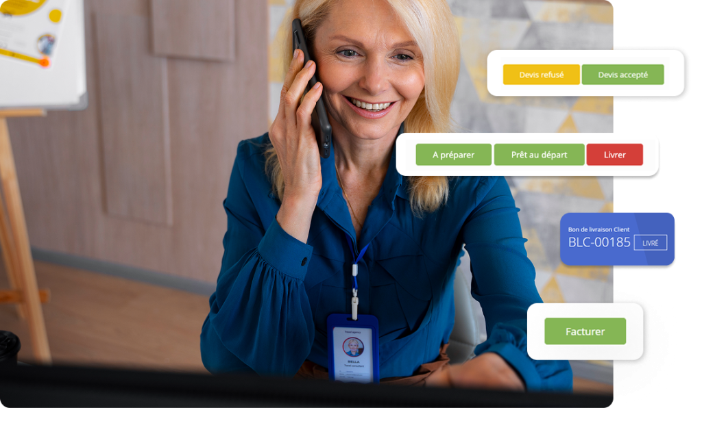 Facturez vos prestation de services simplement avec notre ERP